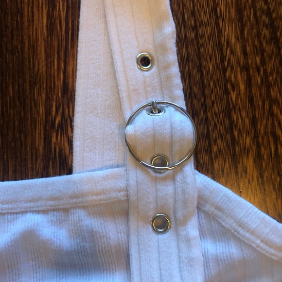 White Hollister tank top - Picture 2 of 4